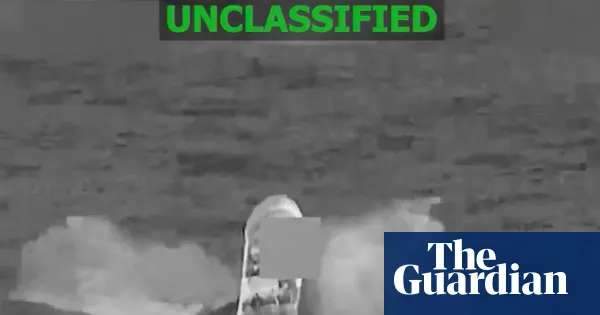 US says two people killed in military strike on boat in Pacific — World news | The Guardian