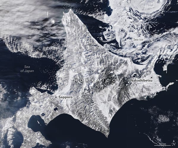 Winter storms paralyze northern Japan — NASA Science