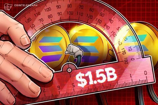 US-listed firms holding Solana sit on over $1.5B in unrealized losses — Cointelegraph.com News