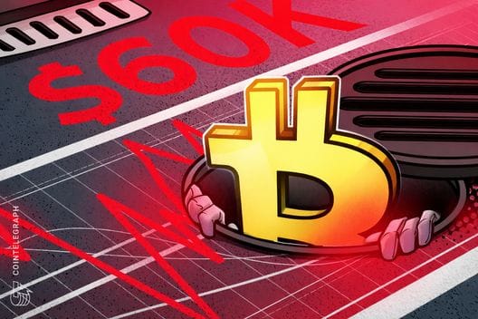 Kaiko: Bitcoin's $60,000 drop may mark bear-market 'halfway point' — Cointelegraph.com News