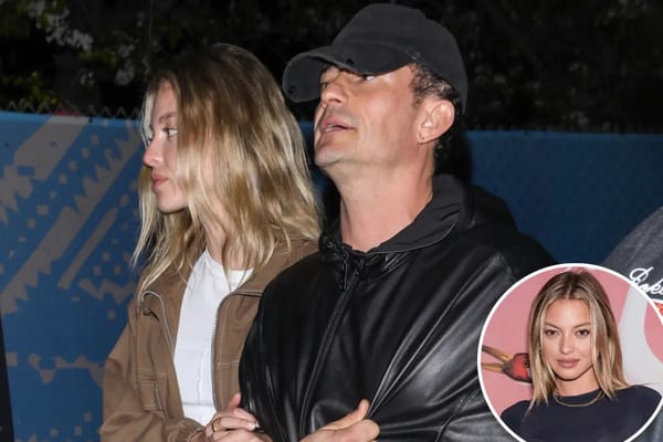 Orlando Bloom spotted leaving Super Bowl with Swiss model — Pagesix