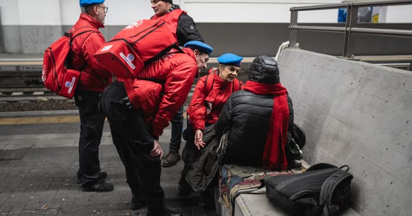 Homeless shiver on Milan streets as Olympics bring wealth nearby — NYT > World > Europe