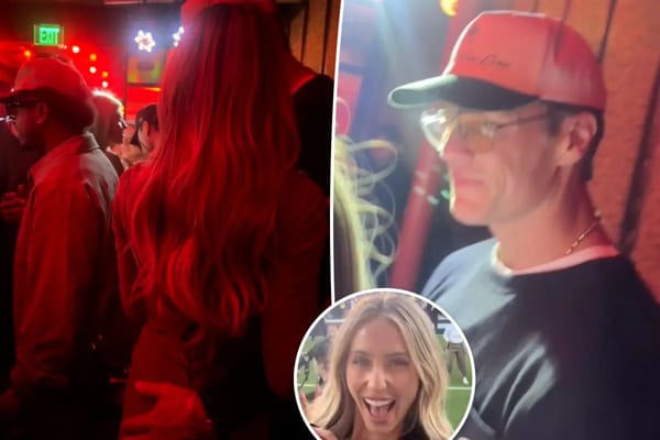Tom Brady grabs Alix Earle’s butt in video from private Super Bowl party — Pagesix