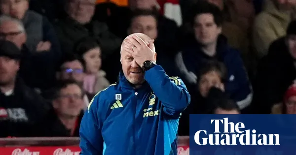 Sean Dyche sacked by Nottingham Forest after Wolves draw — Football | The Guardian
