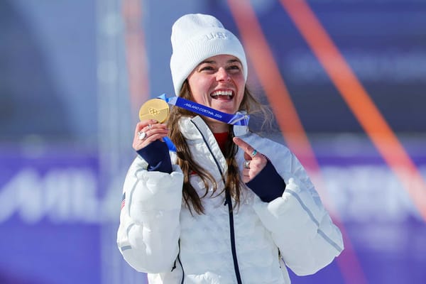 Breezy Johnson Engaged at Super-G Finish Line — Nbc