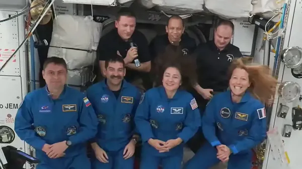 Dragon hatches open, Crew-12 joins Expedition 74 — NASA Science