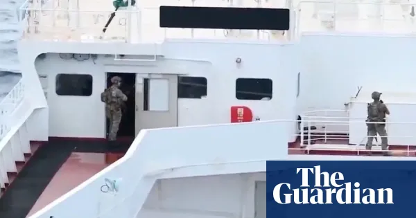 US boards second Venezuela-linked tanker in Indian Ocean — World news | The Guardian
