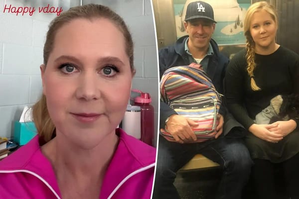 Amy Schumer in 'crying corner' on Valentine's Day after split — Pagesix