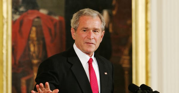 George W. Bush opens presidential essay series with praise for Washington — NYT > Education