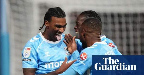 Haji Wright hat-trick returns Coventry to Championship summit — Football | The Guardian
