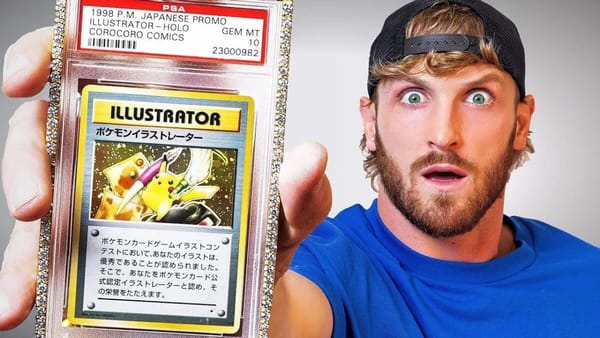 Logan Paul Sells Illustrator Pikachu for $16.49 Million — Kotaku