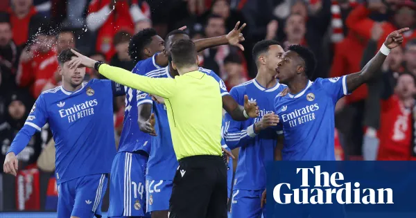 Alleged racist abuse overshadows Real Madrid win at Benfica — Football | The Guardian