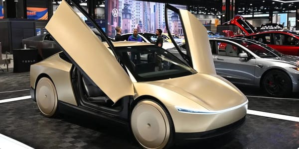 Tesla's first production Cybercab rolls off Gigafactory line — Businessinsider