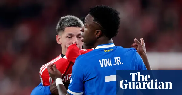 Vinícius Júnior calls racist ‘cowards’ after Benfica defeat — Football | The Guardian