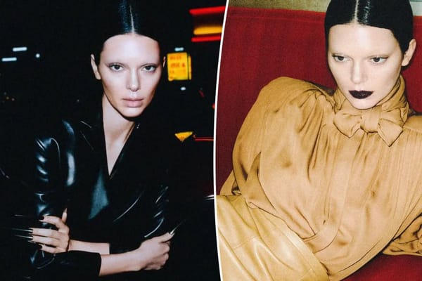 Kendall Jenner nearly unrecognizable with bleached brows in Khaite campaign — Pagesix