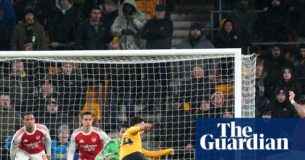 Arsenal suffer blow as Edozie’s equaliser boosts Wolves — Football | The Guardian