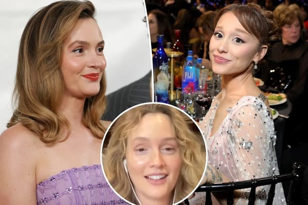 Leighton Meester defends exchange with Ariana Grande at Critics' Choice — Pagesix