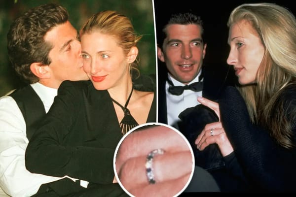 The story behind Carolyn Bessette Kennedy’s unconventional engagement ring — Pagesix