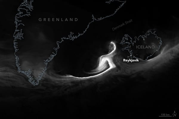 Northern Glow Spans Iceland and Canada — NASA Science
