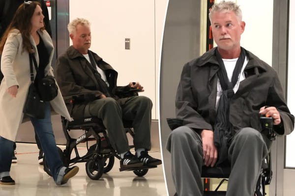 Eric Dane seen in a wheelchair at LAX in final photos before his death at 53 — Pagesix
