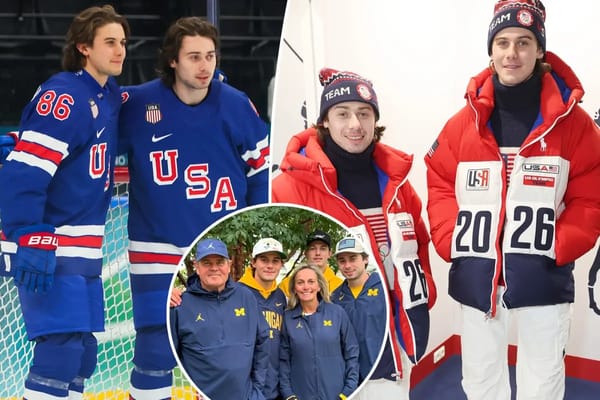 Jack and Quinn Hughes: Team USA’s brother duo and their Olympic coach mom — Pagesix