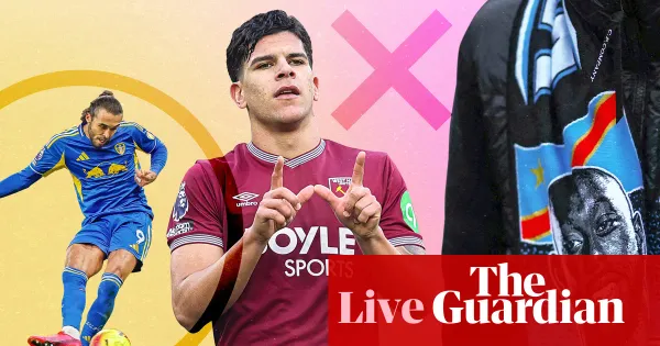 Premier League news and buildup, EFL and more – matchday live — Football | The Guardian