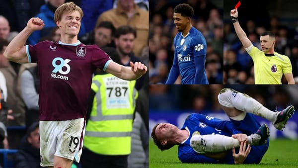 Chelsea held to 1-1 by Burnley after Fofana red and late Flemming equaliser — Goal