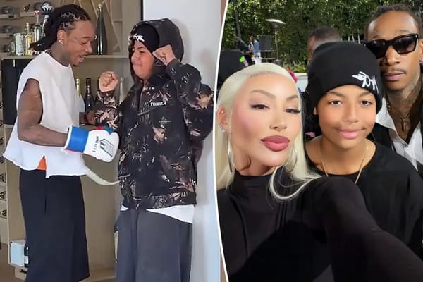 Wiz Khalifa punches son Sebastian 13 times in birthday ritual — Pagesix
