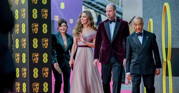 Prince and Princess of Wales Made a Pointed Appearance at BAFTA — NYT > Style