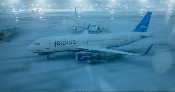 Thousands of Flights Are Canceled as Storm Slams Northeast Airports — NYT > Travel