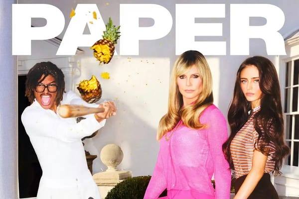 Heidi Klum and her model children pose together for first family magazine cover — Pagesix