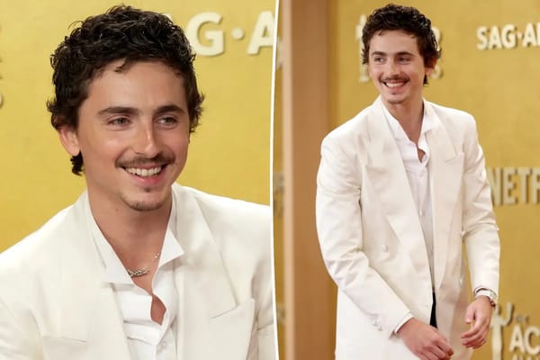 Is Timothée Chalamet’s necklace a nod to Kylie Jenner? — Pagesix