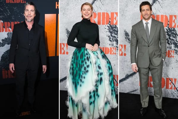 ‘The Bride!’ NY premiere: Christian Bale, Jessie Buckley, Jake Gyllenhaal — Pagesix