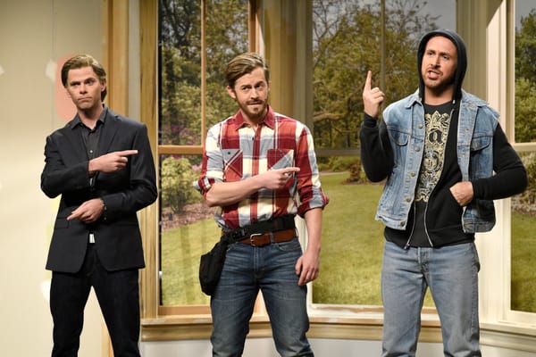 Ryan Gosling Is the Emo Triplet in SNL's 'The Fliplets' Sketch — Nbc