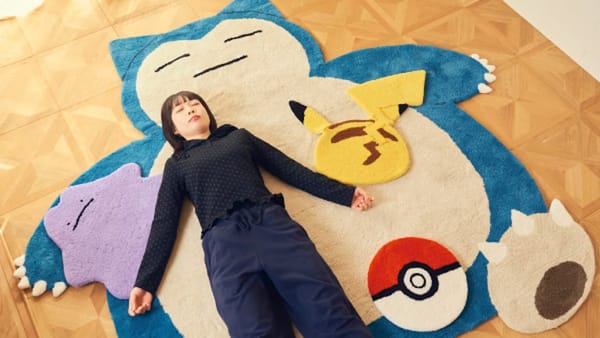 Pokémon 30th-anniversary rugs include Snorlax, Ditto and Pikachu — Polygon