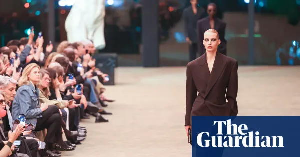 YSL revives Le Smoking suit on Paris catwalk — Lifestyle | The Guardian