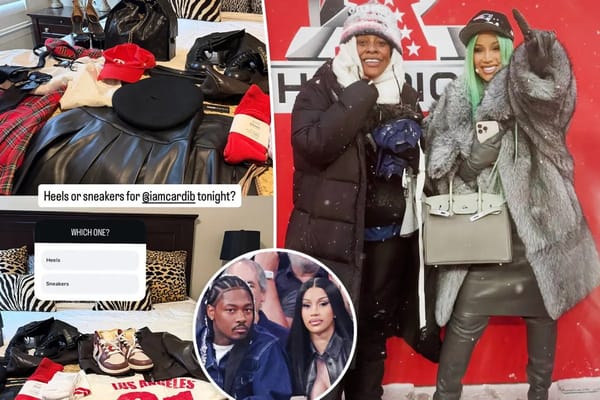 Stefon Diggs' mom sides with Cardi B as son is released from Patriots — Pagesix