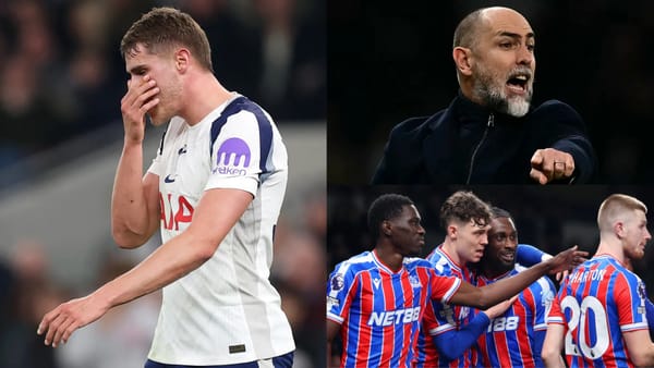 Tottenham 1-3 Crystal Palace: Van de Ven red puts Spurs nearer relegation — Goal