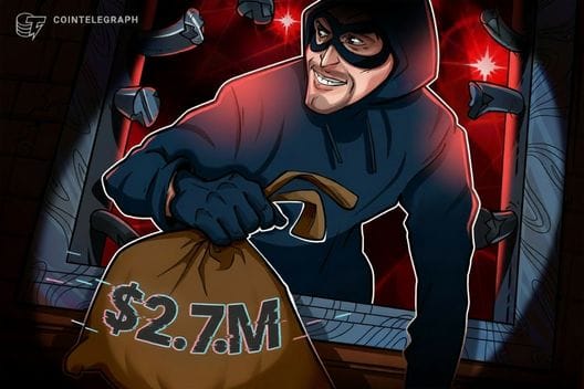 Hacker Steals $2.7M From Solv’s Bitcoin Yield Platform — Cointelegraph.com News