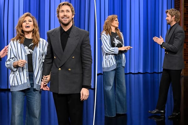 Ryan Gosling and Eva Mendes make rare public appearance — Pagesix