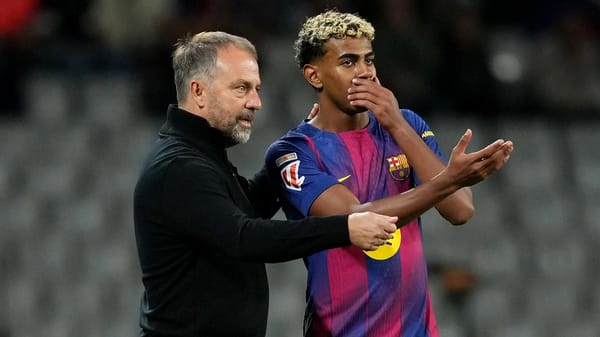 Hansi Flick urges Lamine Yamal to manage his playing time — Goal