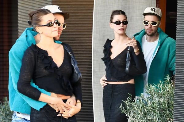 Justin and Hailey Bieber pack on PDA in Beverly Hills after surprise pregnancy reveal — Pagesix