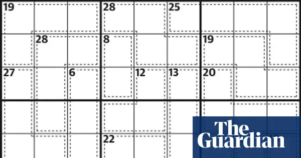Killer sudoku 1,012 — Lifestyle | The Guardian