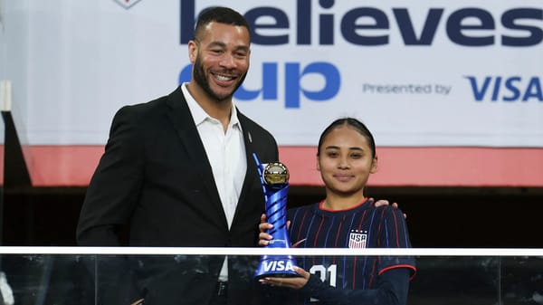 Alyssa Thompson fires USWNT to SheBelieves Cup title, credits sister Gisele — Goal