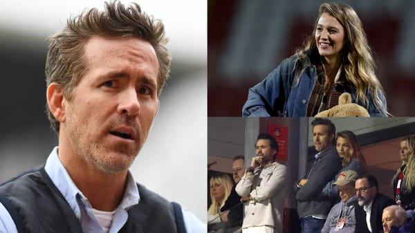 What. A. Game. Blake Lively and Ryan Reynolds smile after Wrexham loss — Goal