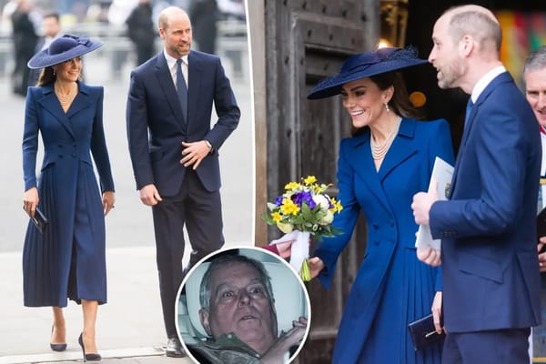 Kate and William join King Charles at Westminster Abbey after Andrew's arrest — Pagesix
