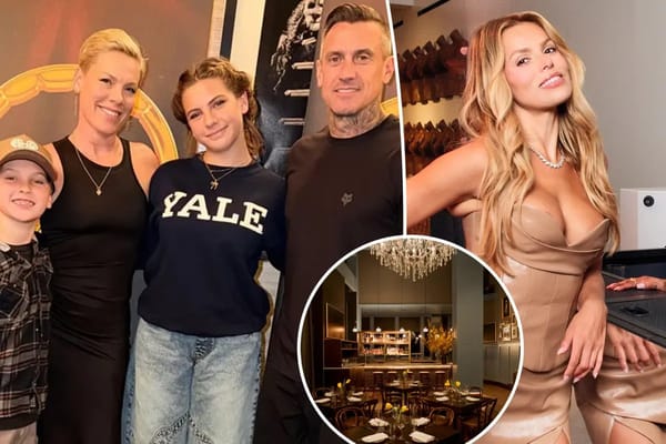 Pink and Carey Hart spotted at Via Carota; NYC celebrity sightings — Pagesix