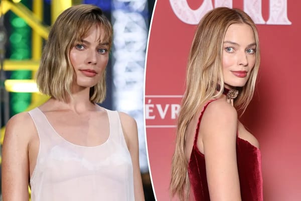 Margot Robbie debuts bob and bangs at Chanel show — Pagesix
