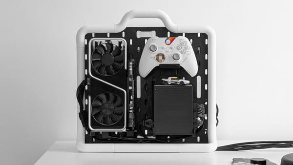 3D-printed laptop 'suitcase' offers a neat eGPU solution — Pcgamer
