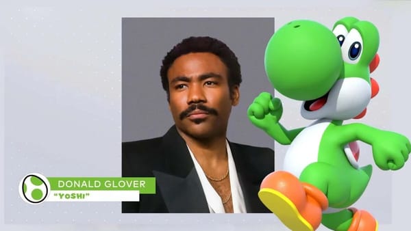 Donald Glover Is Playing Yoshi In Super Mario Galaxy Movie — Kotaku